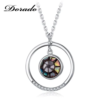 

AAA Zircon Pendant Necklace AAA Zircon Pendant Necklace Round Color Round Fine Jewelry Women's gift Women Accessories
