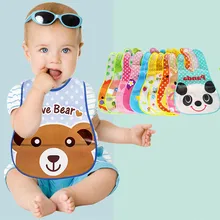 Детские нагрудники для младенцев, моющиеся нагрудники с героями мультфильмов, водонепроницаемая одежда для мальчиков и девочек, передник для кормления, полотенце, Детские аксессуары, милая бандана