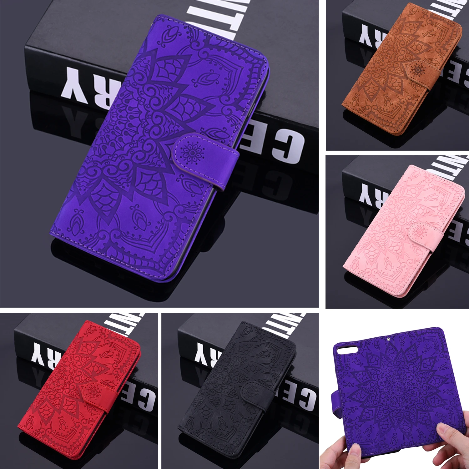 3D цветок кожаный чехол для samsung Galaxy A50 A70 A30 A20 A40 A10 A80 A90 J3 J5 J7 J8 A5 A6 A7 A8 A9 J6 J4 Plus 2018 Coque |