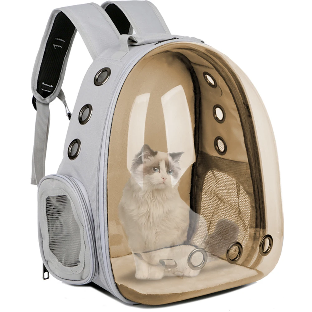 

Cat Carrier Bags Breathable Pet Carriers Double Shoulder Portable Breathable Pet Carrier Backpack For Cats Dogs Outdoor Travel