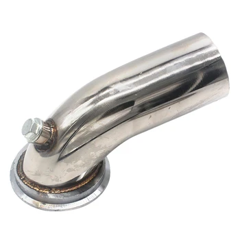 

Car Modification Parts Stainless Steel Downpipe Elbow 90 degree V-Band Flange Clamp for Turbo HY35 HX HE351
