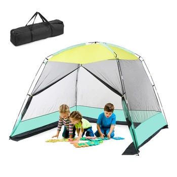 

Large Outdoor Camping Tent Mesh Instant Canopy Sun Shelter House Beach Tent Kitchen Insect Proof Tent Camping Equipment