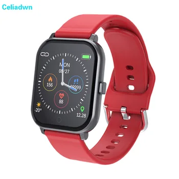 

T55 Smart Watch Men Full Touch Fitness Tracker Blood Pressure Smart Clock Women IP67 Waterproof Smartwatch for All Phone PK P68