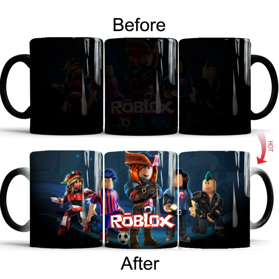 2020 New Color Changing Mug Roblox Mug Lightsaber Heat Reveal Mug Color Change Coffee Cup Sensitive Ceramic Mug Mugs Aliexpress - roblox is changing