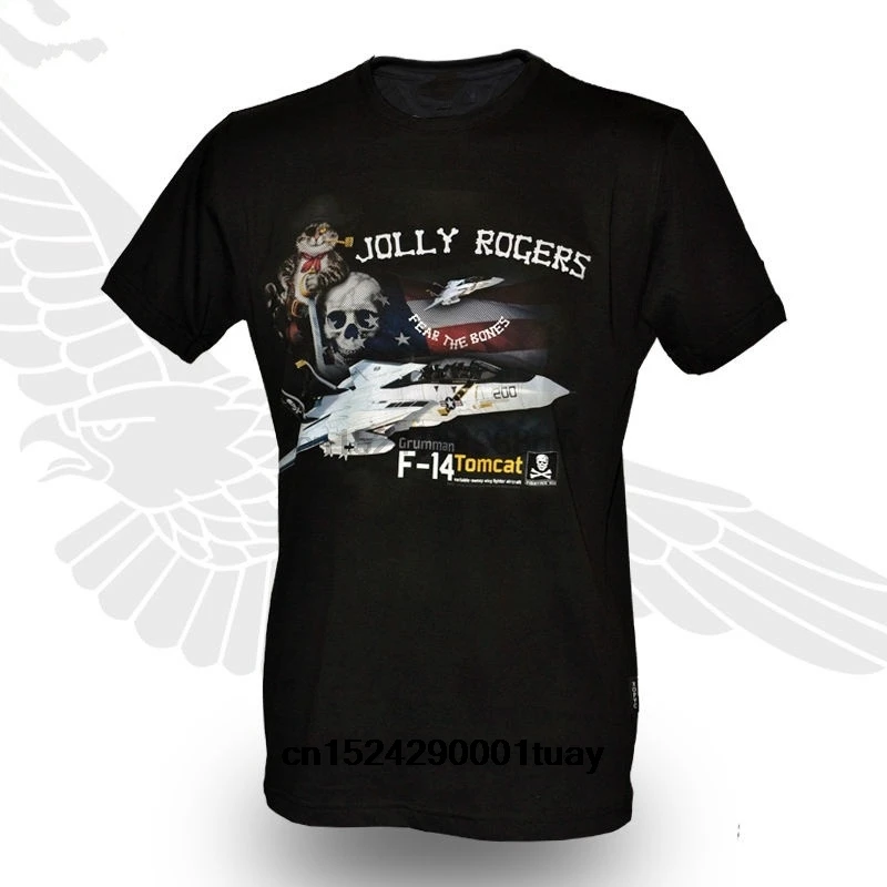F 14 Tomcat Us Navy Vf 84 Jolly Rogers Xopyc T Shirt Men Fashion Short Sleeves Cotton Tops Clothing |
