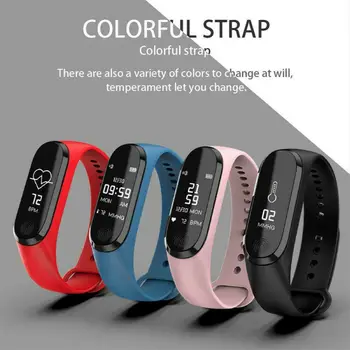 

2019 Smart Watch Men Women Heart Rate Monitor Blood Pressure Fitness Smartwatch