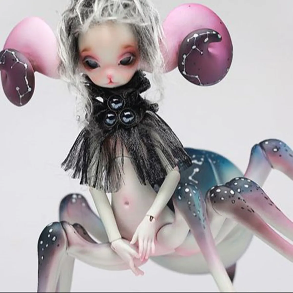 New 1/4 Animal Version Premium Resin BJD SD doll Xaviera little