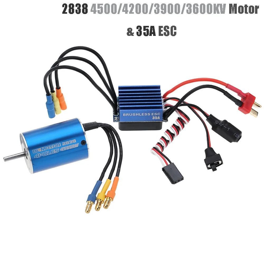 2838 3600KV 4500KV 4P Sensorless 