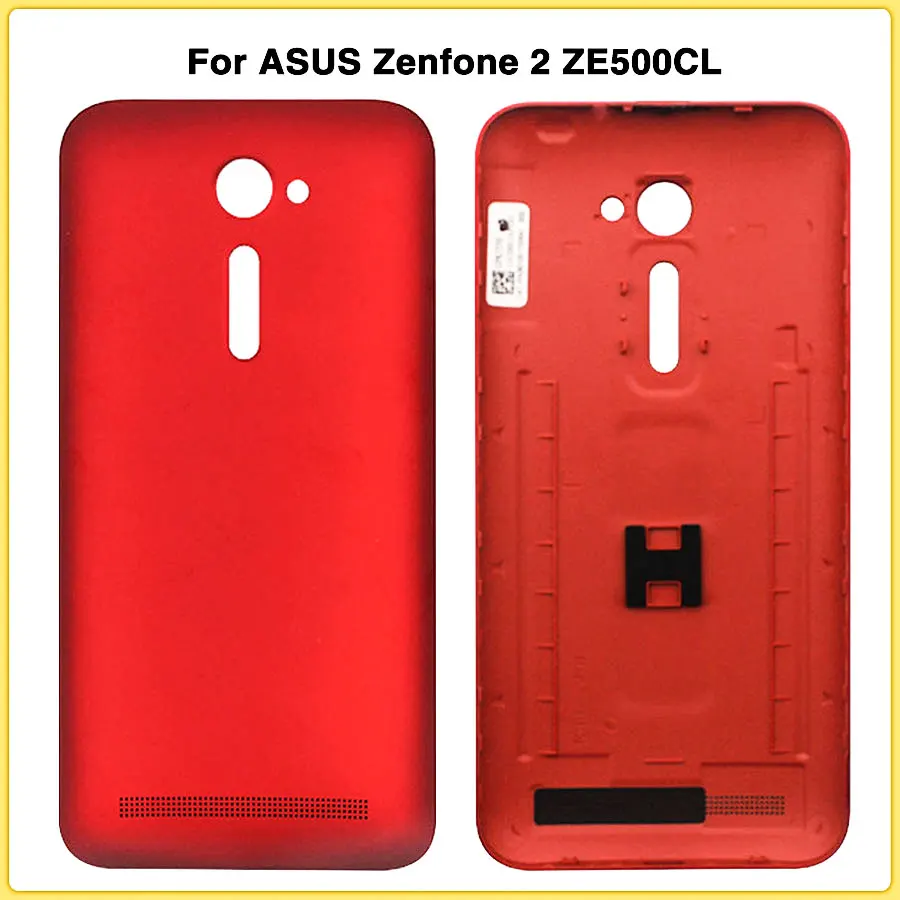 Чехол ZC500TL с полным корпусом для ASUS Zenfone 2 ZE500CL, крышка батареи, задняя крышка с кнопками питания Для Zenfone ZE500