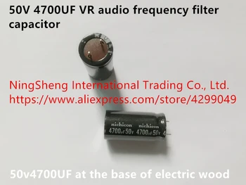 

Original new 100% 50V 4700UF VR audio frequency filter capacitor at the base of electric wood (Inductor)