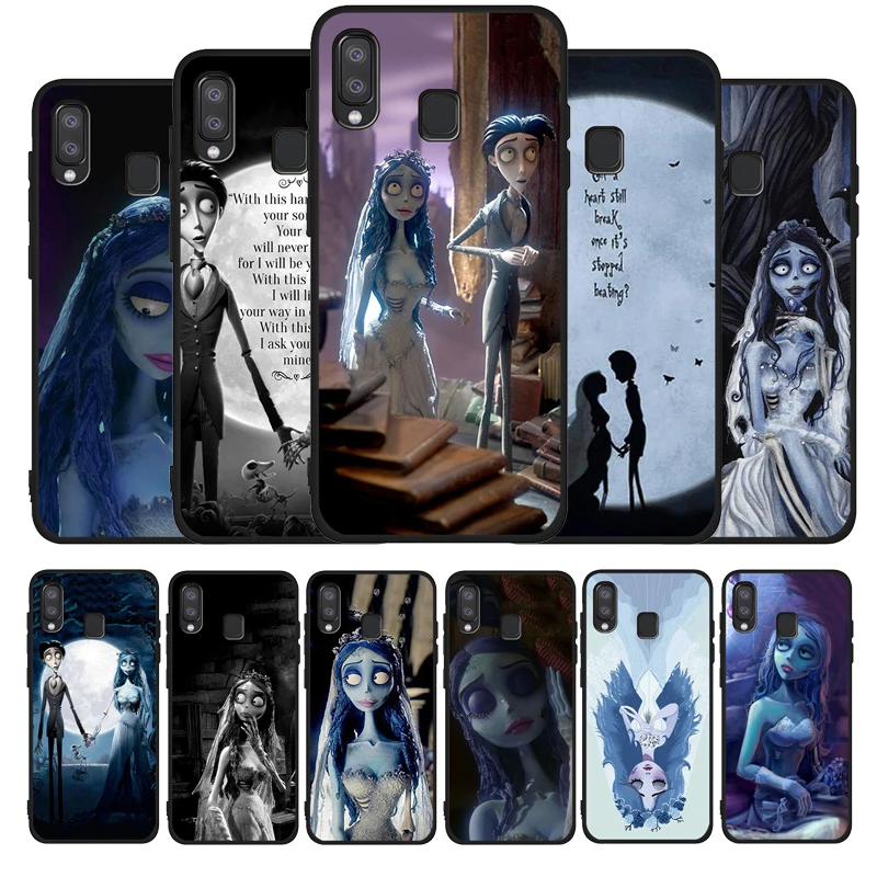 Мягкий чехол Tim Burtons Corpse Bride для Samsung A10 A30 A40 A50 A70 M10 M20 M30S M40 A01 A21 A31 A51 A71 A20E черный |