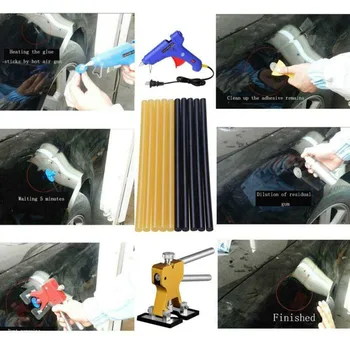 

Equipment Glue Sticks Heating 10pcs Auto Repair tool Black Paintless Melt