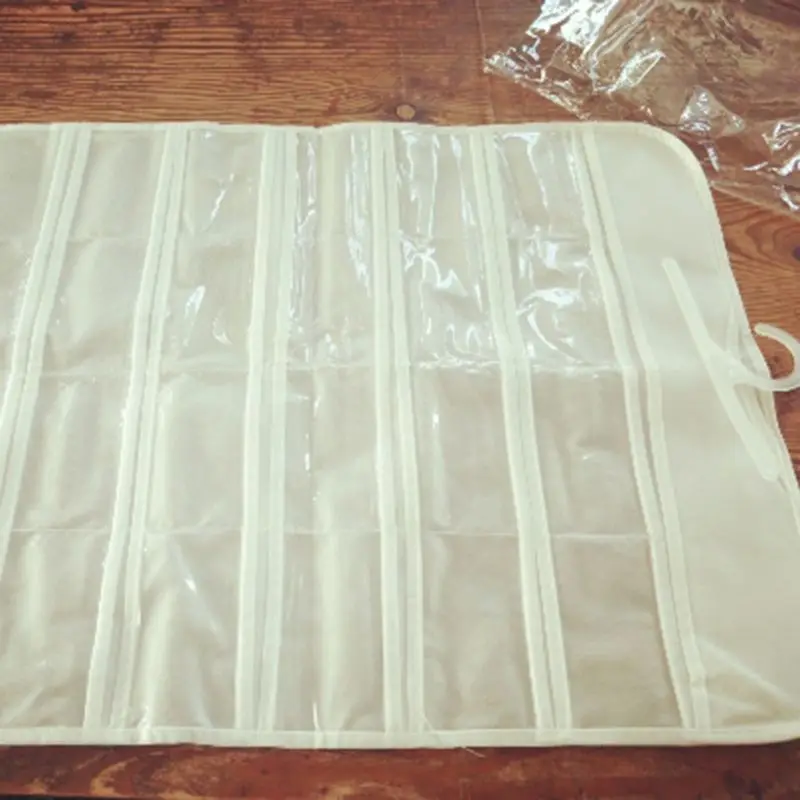 72 кармана подвесной органайзер для украшений спальня шкаф сумка для хранения витрина для ювелирных изделий держатель