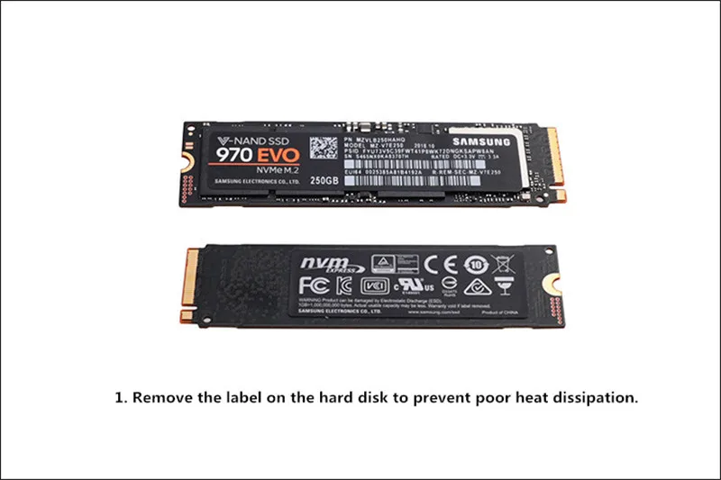 para 2280 22110 m. 2 ssd computador temperatura display FBM2TZ-01