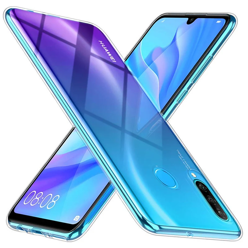 Силиконовый чехол-накладка на заднюю панель для huawei P30 Lite, TPU Funda Carcasa Coque, ультра тонкий мягкий чехол для мобильного телефона P30Lite 6,15"