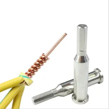 

Electrician General Automatic Wire Stripper and Wisted Wire Tool Quick Automatic Stripper Line Cable Peeling Twisting Connector