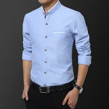 Для мужчин Повседневное черный белый с длинными рукавами рубашка Slim Fit мужской социальной платье в деловом стиле рубашка брендовая Для мужчин Костюмы мягкие удобные T32