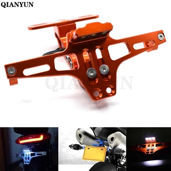 

Universal motorcycle adjustable license plate bracket with LED indicator For Honda CBR600F CB600F CBR650F CB650F CBX1000 RVFR800