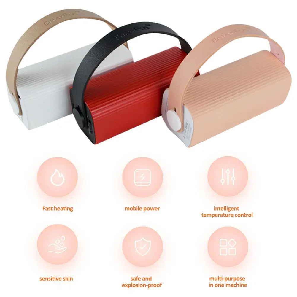 

USB Hand Warmer Power Bank Two-in-one Heat Small Tube Heating Small Hand Stove Portable Creative Gift Hand Warmer