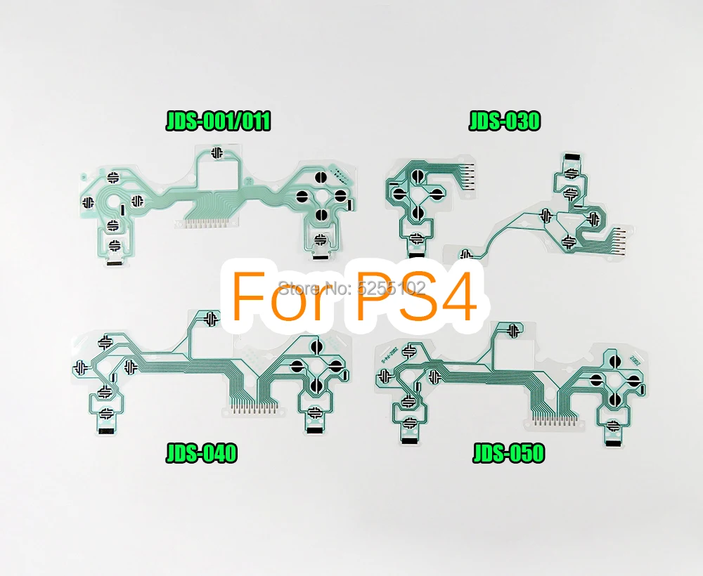 2 шт. оригинальная кнопка ленточная печатная плата для PS4 тонкий поляризационный