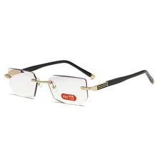 Октября Новые Ретро пластиковые квадратные унисекс очки Алмазная огранка анти-синие очки для чтения повседневные Модные HD очки для чтения