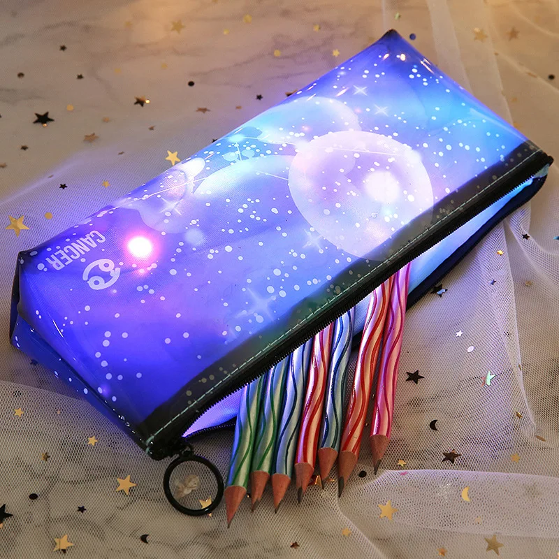 Звездное небо кавайный пенал школьные принадлежности креативный trousse scolaire stylo