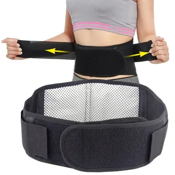 

Adjustable Waist Self Heating Massage Magnetic Therapy Back Waist Support Belt Lumbar Brace Relaxation Health Care Support Belt