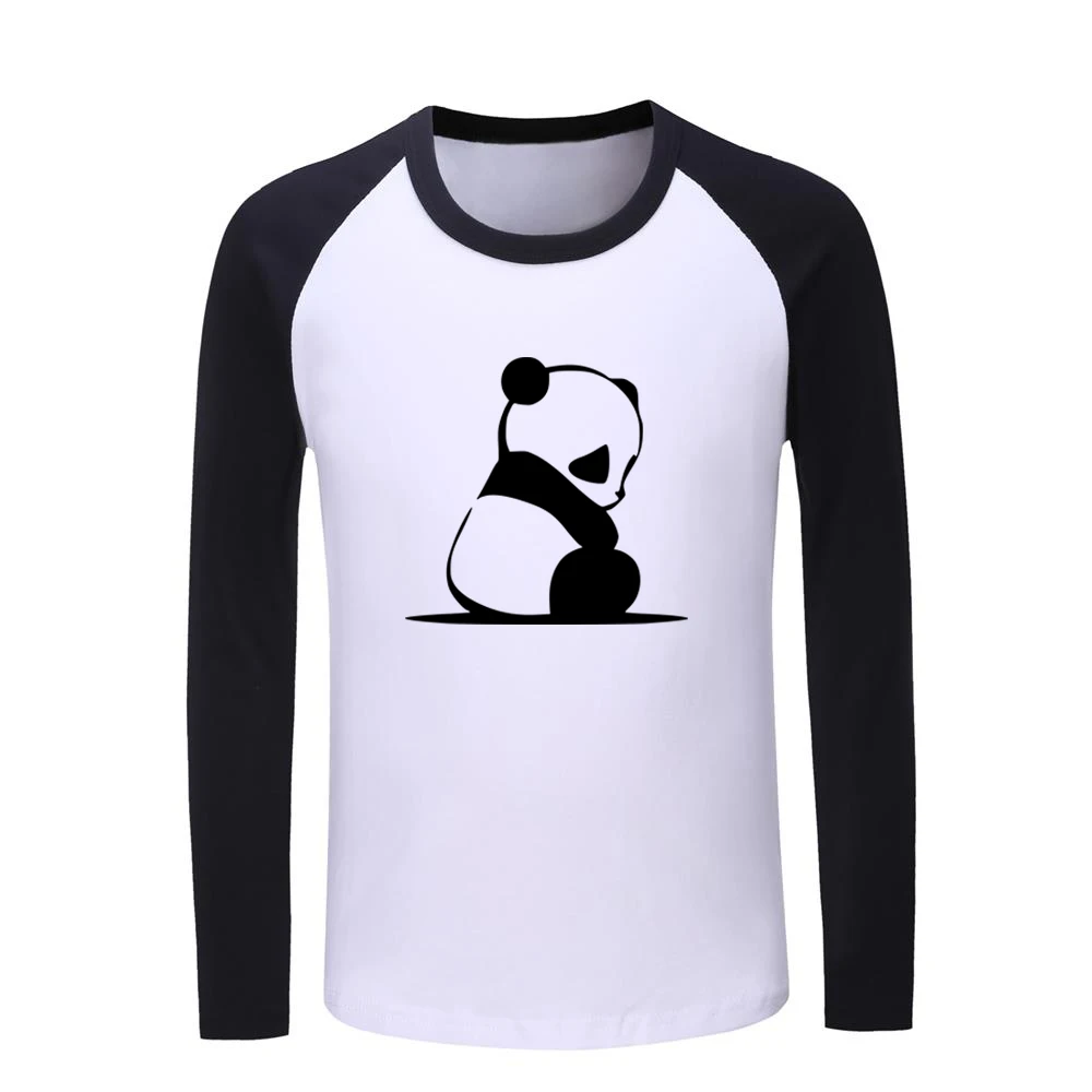 Милые детские футболки с рисунком панды Детские хлопковые графическим принтом