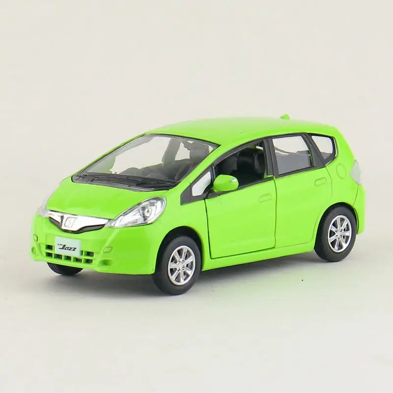 Точная имитация эксклюзивный Diecasts& Toy Vehicles: RMZ city автомобильный Стайлинг Honda Fit Jazz 1:36 литой под давлением автомобиль модель оттяните назад Автомобили