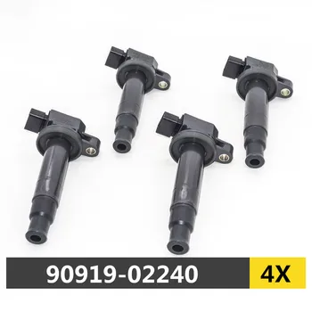 

OEM 4pcs Ignition Coil 90919-02240 For Toyota Yaris Prius Scion xA xB Echo 1.5L 90919-02265 9091902240