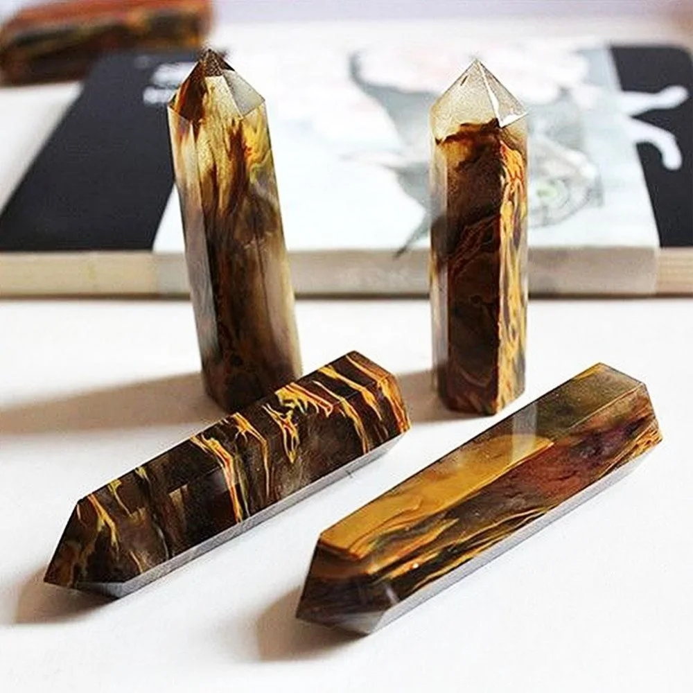 

1PCS Natural Crystal Point Energy Column Obelisk Hand Polished Very Beautiful
