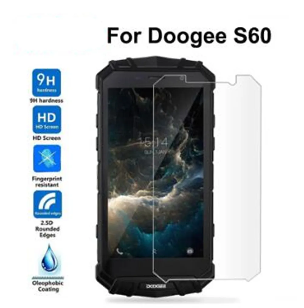 Защитное стекло для Doogee S 60 S60 5 2 устойчивое к царапинам переднее прозрачное