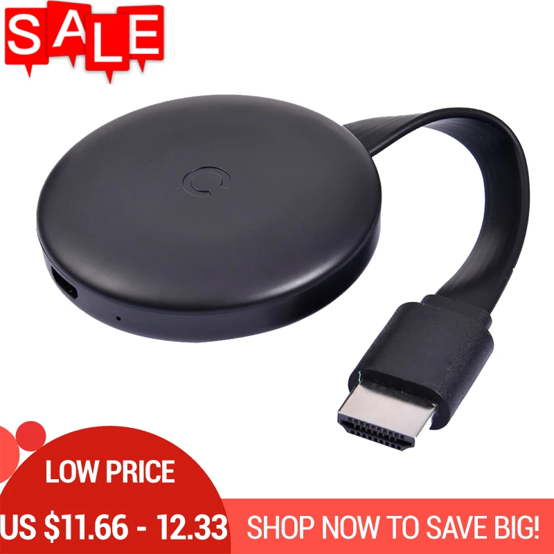 

2.4G WiFi TV Stick HDMI Wireless TV Display Receiver Pusher Screen Cast Mirroring Adapter for Miracast Airplay DLNA Win 8.1 MaxO