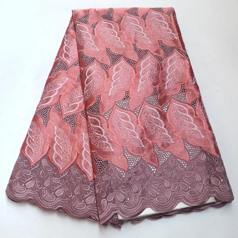 Высококачественная швейцарская вуаль, кружевная ткань, африканская сухая хлопковая ткань, очень красивые нигерийские кружева вуаль, 5 ярдов DG245