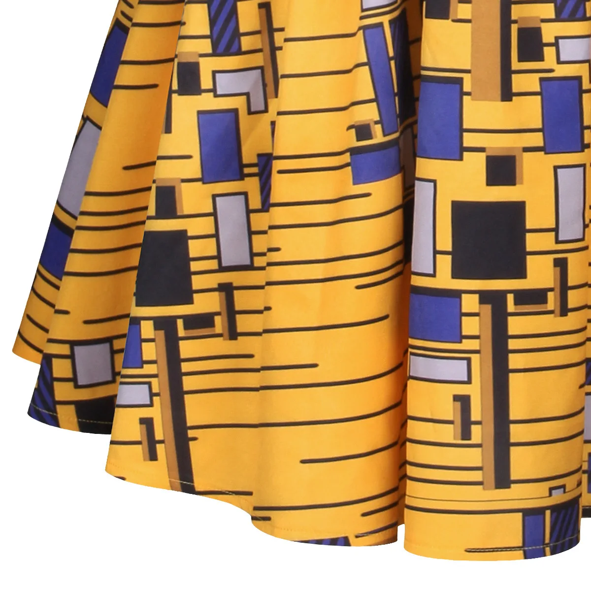 Robe africaine imprimé wax pour femme 347