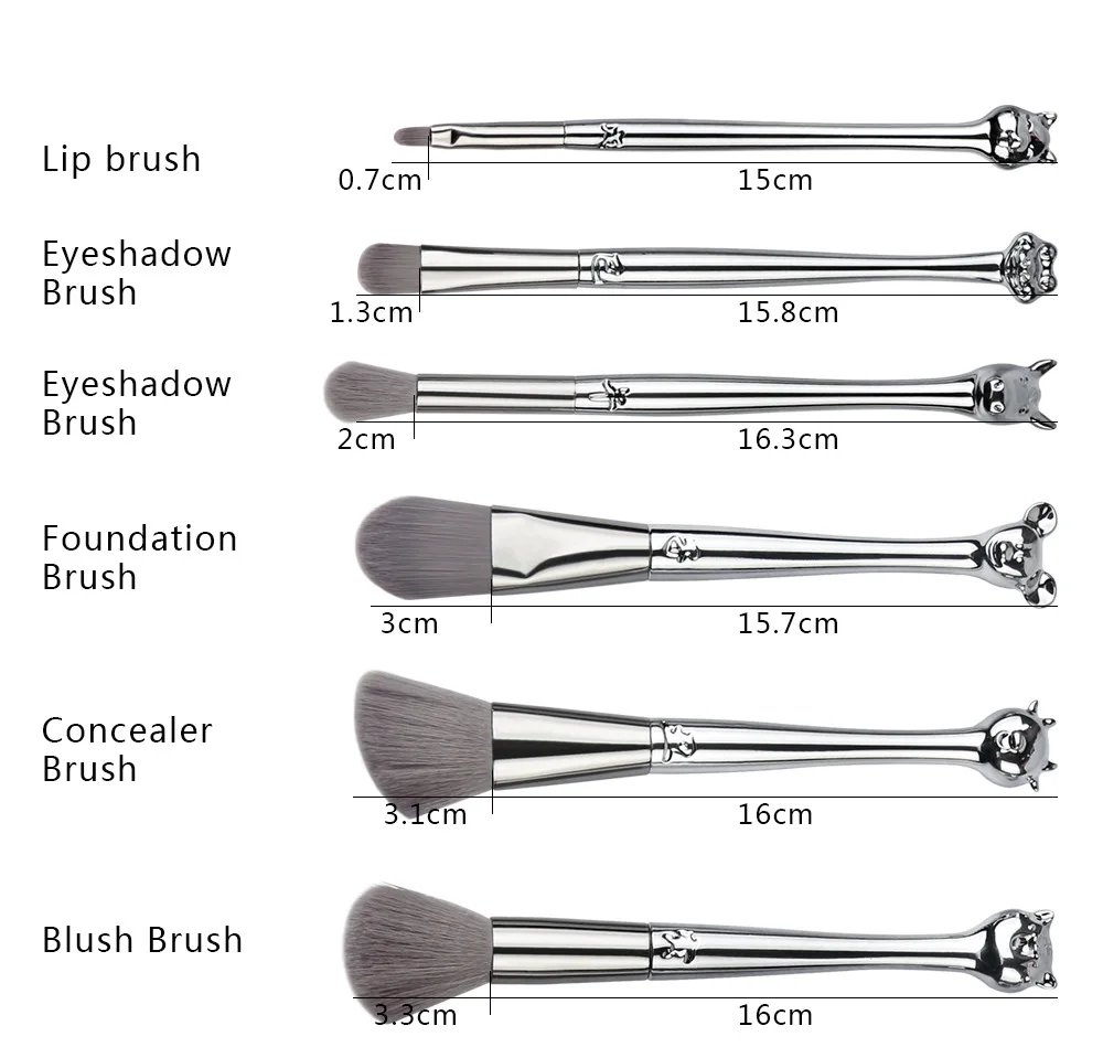 MAANGE 12 Stick 12 Зодиак Кисть для макияжа инструменты