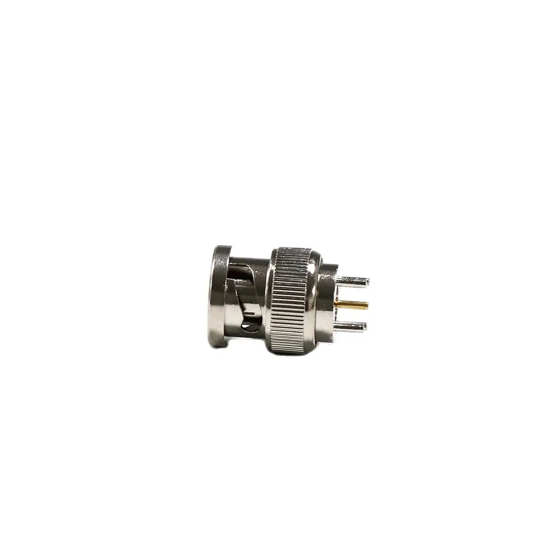 1pc BNC Male Plug RF Coax Connector Through Hole PCB Mount Straight Type Nickelplated NEW Wire Terminal Wholesale Price