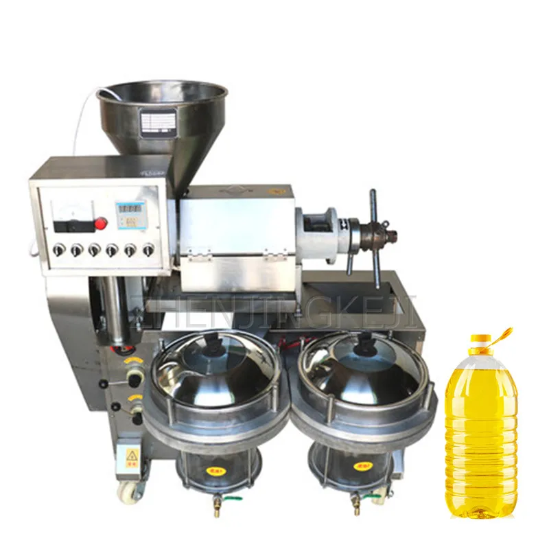 

Commercial Oil Press Medium Large Stainless Steel Fully Automatic Squeeze Peanut Rapeseed Band Vacuum Double Filter Oil Fryer