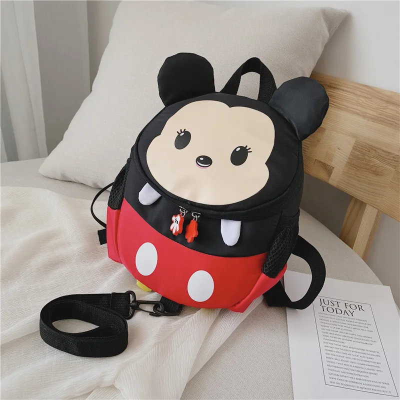 

2019 New Style Korean-style Cartoon Cute CHILDREN'S School Bags Children 3-7-Year-Old Anti Lost Knapsack Belt Hand Holding Rope