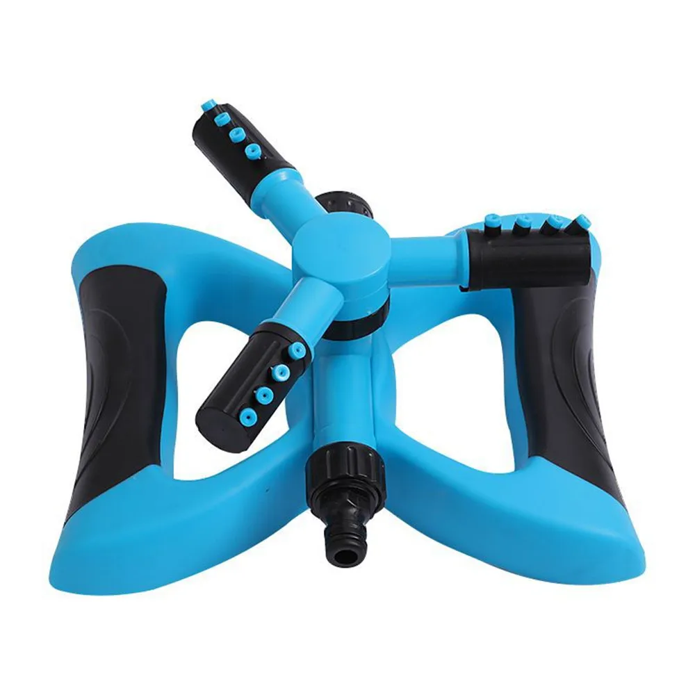 

360Â° Automatic Rotating Sprinkler Head, Nursery Irrigation Rotating Three-prong Spray Gun, Tandem Sprinkler