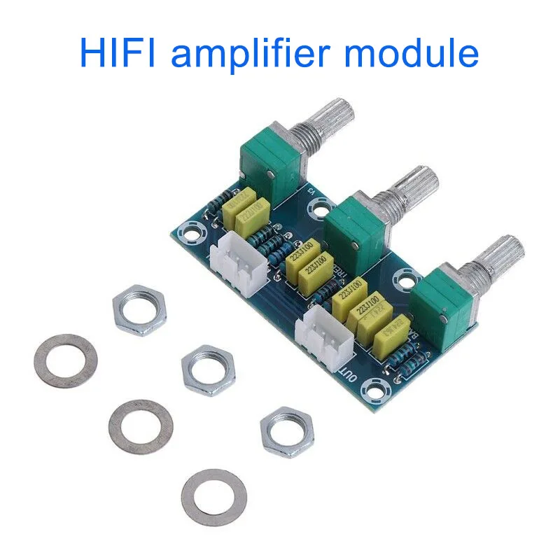 HIFI усилитель пассивная тональная плата регулятор громкости высоких басов плата предусилителя JLRL88
