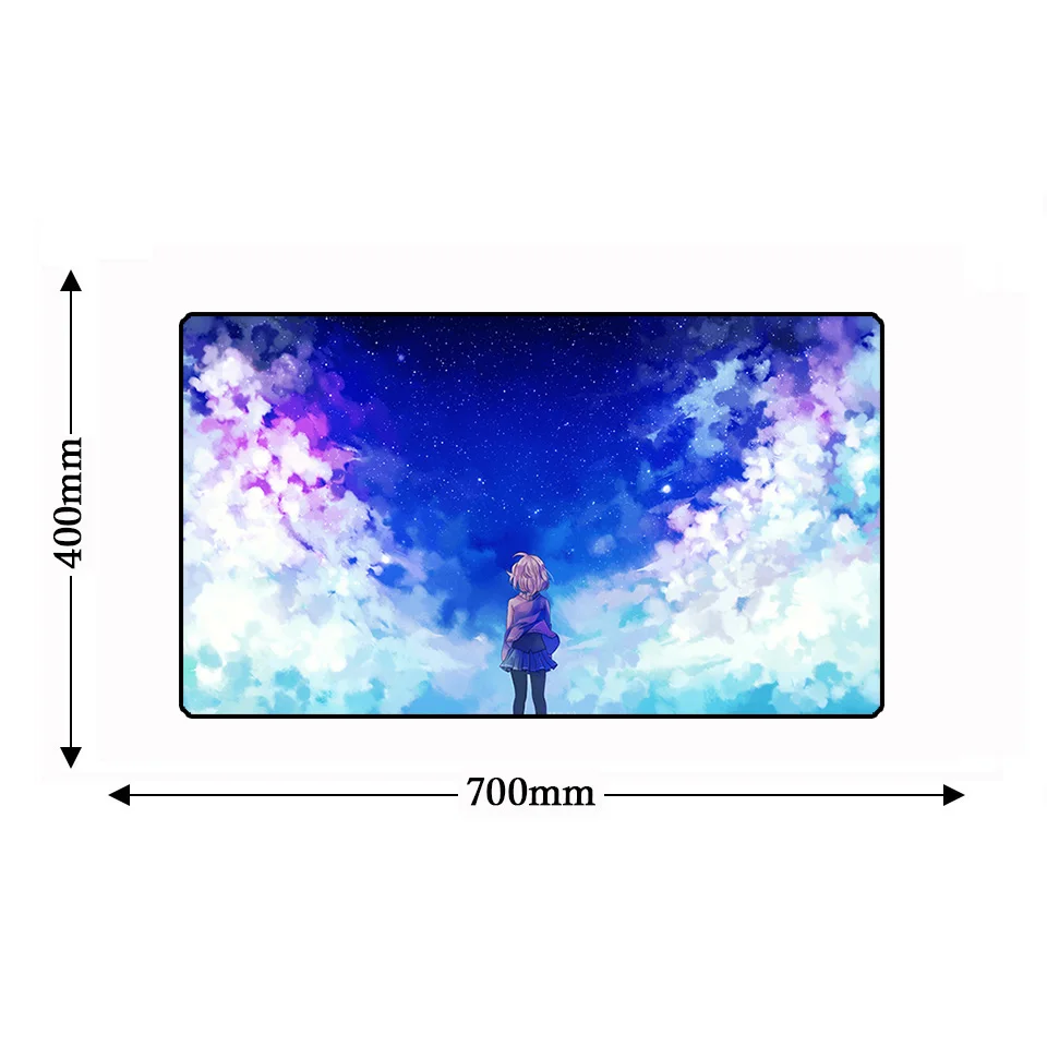Коврик для мыши игровой Lockedge 700x400 мм игровой компьютерный коврик для мыши геймер Коврик для мыши Аниме планшет ПК коврик для мыши Клавиатура милый игровой стол коврики