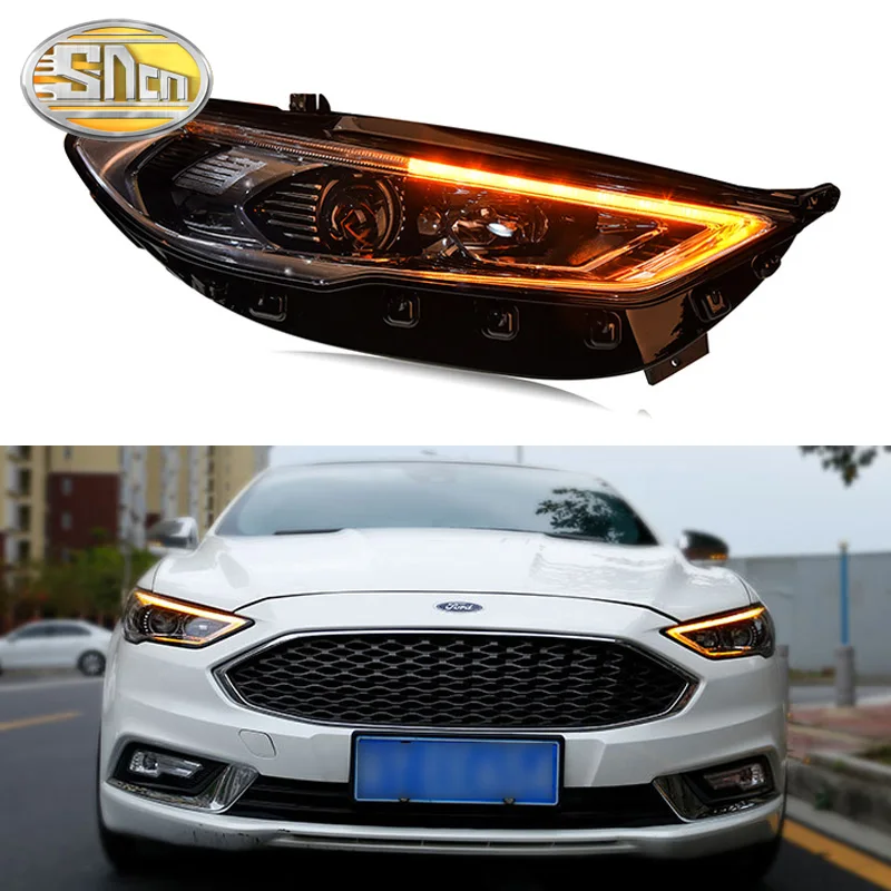 SNCN автомобильный Стайлинг светодиодный задний фонарь в сборе для Ford Mondeo Fusion 2017 2018