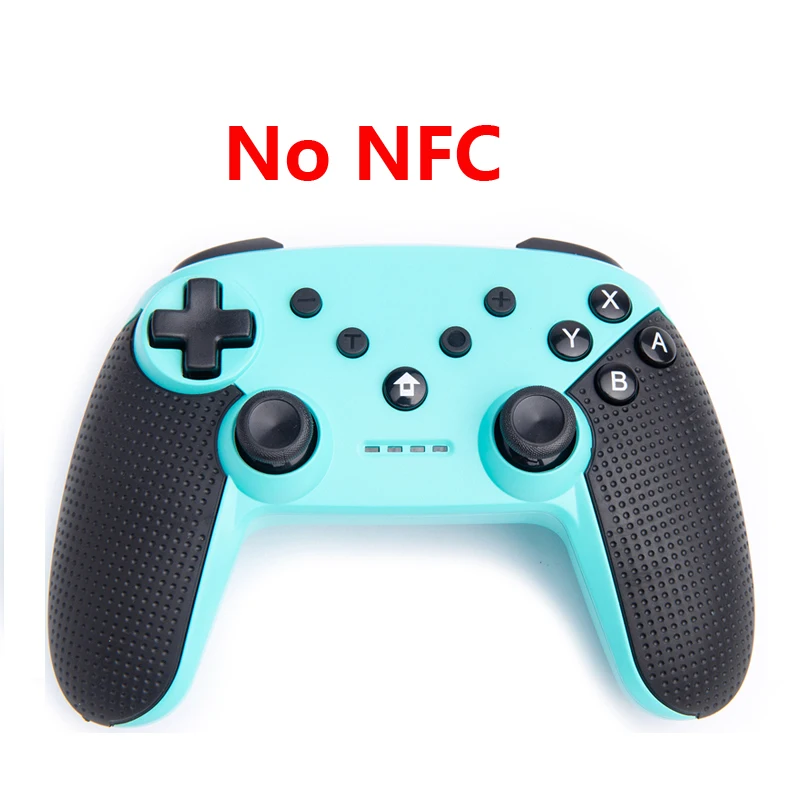 Bluetooth Беспроводной геймпад джойстик для Nintendo Switch Pro NS-переключатель Pro NFC геймпад игровой джойстик контроллер с 6-осевым ручка - Цвет: Light Blue No NFC