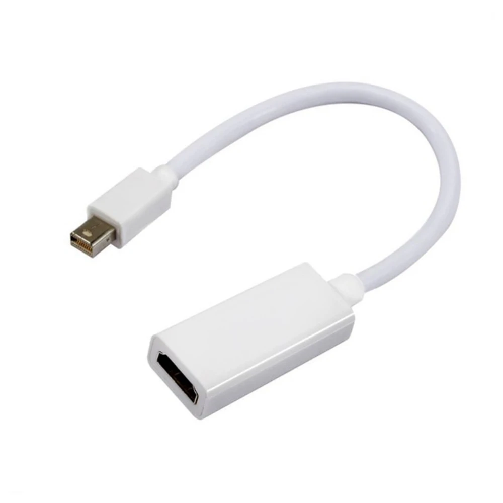 Mini Dp Auf Hd-Kompatibel Adapter Kabel Displayport Display Thunderbolt Port Mynlichen Zu Weiblichen Konverter Fur Apple Mac