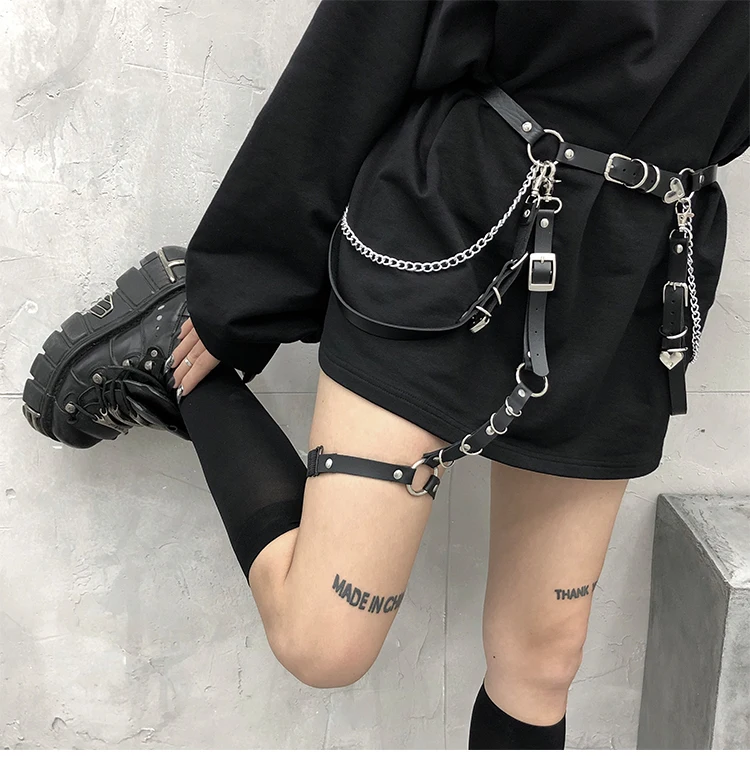 Личи Harajuku Твердые пряжки для девочек Толстовка цепь весна осень дамские свитшоты повседневные свободные стоячий воротник Женский пуловер Топы