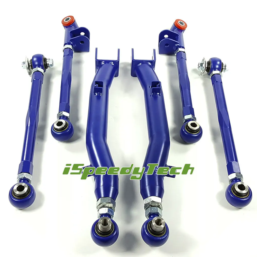 Front Rear Lateral Trailing Control Arms Suspension Kit for Subaru
