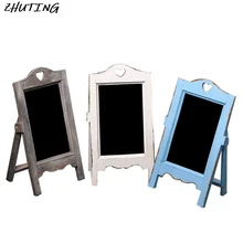 Деревянная доска настольная памятка сообщение письмо мел доска с мольбертом офис класс ресторан магазин поставщик