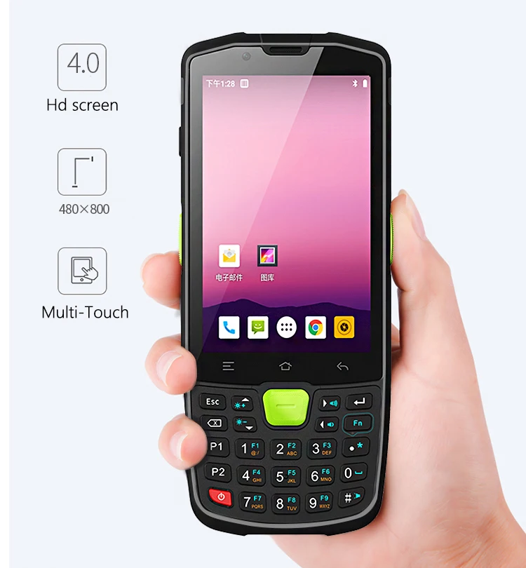 Seuic AUTOID Q9 Android MTK Octa Core PDA Keypad Genggam, 40% OFF
