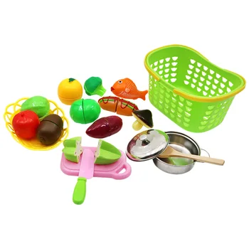

Children's Play House Simulation Fruit Cut Kitchen Toy Set